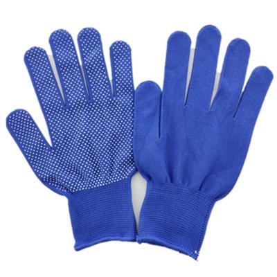 China Hot Sale Comfortable Durable Slip-Resistance Nylon Gloves With White PU Coating For Garden Working for sale