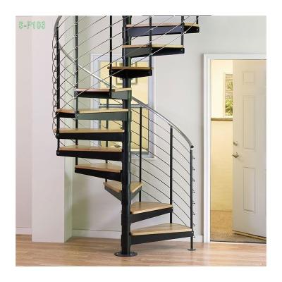 China Modern Contemporary Designs Dimension Spiral Staircase Details for sale