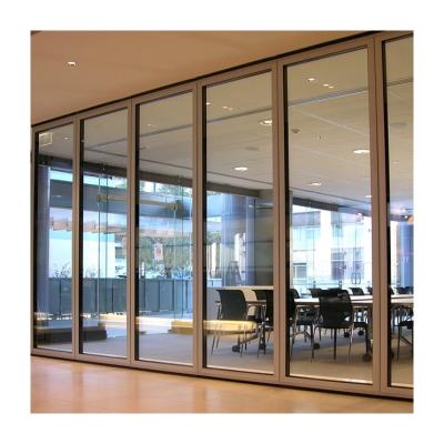 China modern professional aluminum glass partition wall made in china for sale