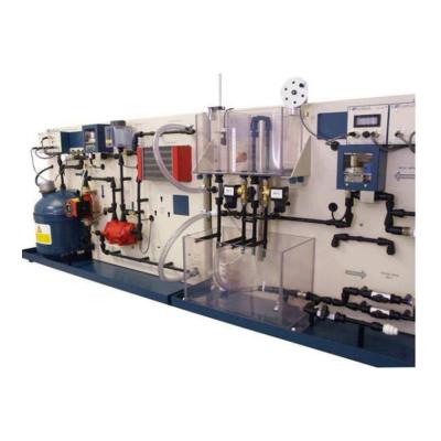 China Train station for manufacturing regulatory teaching installation multi educational process control trainer AFM006P for sale