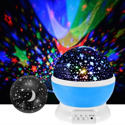 China Modern Strayy Star Moon Light 360 Degree Rotation Nebula Star Projector Night Light for Kids for sale