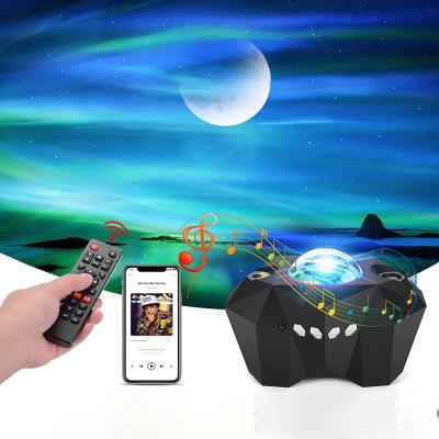 China Modern Remote Control Dream Aurora Star Projector Light Moon Galaxy Projector Night Light for sale