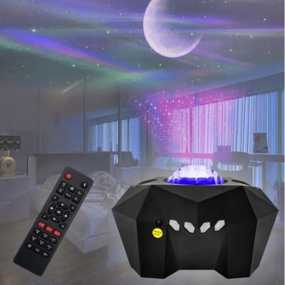 China Modern Dream Aurora Star Light 3 in 1 Baby Night Light Moon Star Projector for Bedroom for sale