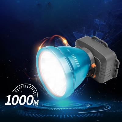 China Rechargeable Outdoor Waterproof Spotlight Long Work Fishing Fishing Camping Led Headlamps for sale