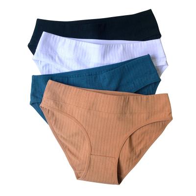 China Breathable Wholesale female briefs high quality breathable women's sexy cotton panties ladies underwear for sale