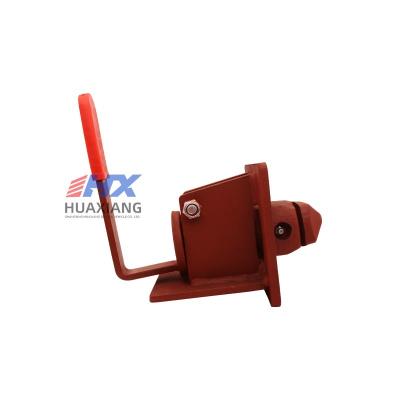 China Trailer Parts Semi Automatic Twist Lock for Semi-Trailer Container Trailer Axles for sale