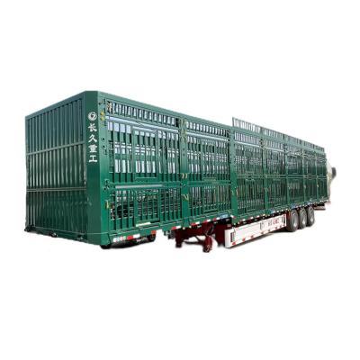 China Steel Material Semi Trailer for Cargo Storage Manufacturing 45Ton Payload 17*2.55*2 Size for sale