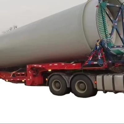 China Extendable Low Bed Semi Trailer for Wind Turbine Blades Customizable Max Payload 40T for sale