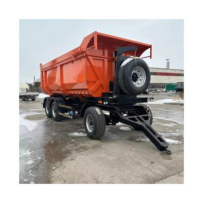 China Customizable Utility Dump Semi Trailer for Full Trailer and Customers Optional for sale