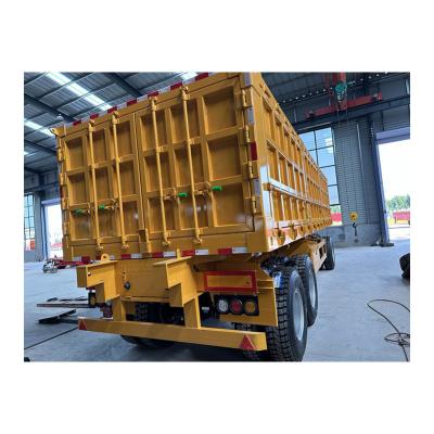 China Flatbed Full Trailer with Customers Optional Container Transport Truck Trailer for sale