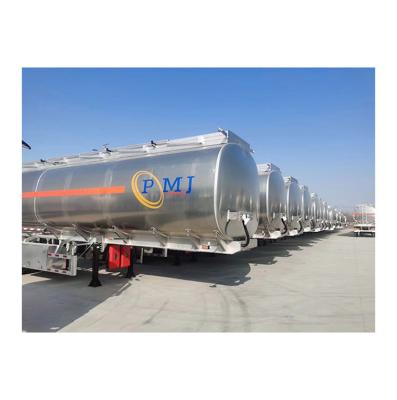 China Mechanical/Air Suspension 3 Axle Carbon Steel Fuel Semi-Trailer for Aviation Fuel for sale