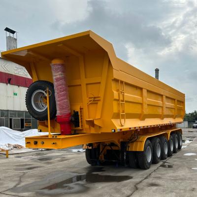 China Dump Trailer Truck Rear Dump Semi Trailer Steel Production Time 15 Workdays Direct for sale