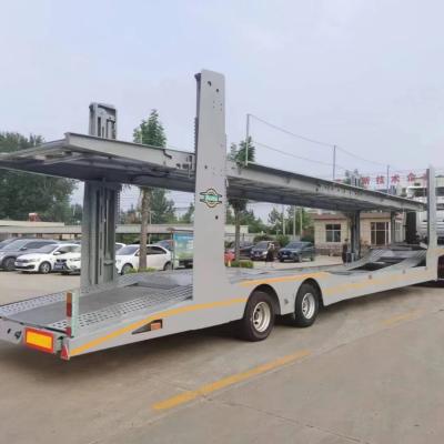 China Steel Car Carrier Semi-Trailer for Customized Vehicle Transport 17300mm*2550mm*3800mm for sale