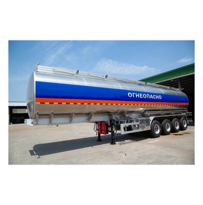 China Steel Air Suspension Oil Liquid Truck Fuel Tank Trailer with 40T Max Payload for sale