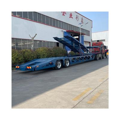 China 14T Axle The 2024 Launch of Customers Optional Car Carrier Transport Truck Semi Trailer for sale