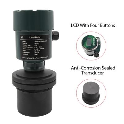 China Be Suitable For Liquids Level High Accuracy Waterproof Smart Digital Ultrasonic Level Monitor Water Level Regulator for sale