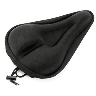 China Eco-Friendly Comfortable Soft Gel 3D Bicycle Seat Cover Thick Road Bike Saddle Raincover For Cycling MTB Cushion for sale