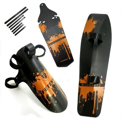 China Moutain/Custom Front/Rear/Downtube MTB Fender Full Set Bicycle Mudguards Bicycle Fenders Road Bike Mudguards for sale