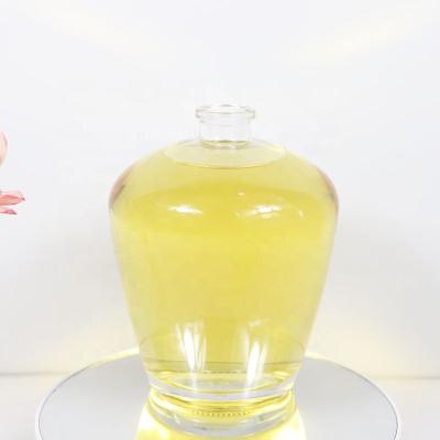 China NCT-257 1000ml Beverage Glass Bottle Wholesale Transparent Vodka Bottle for sale