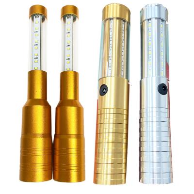 China Aluminum Alloy Night Club Bottle Light With Led Bottle Stick For Bars Decoration for sale