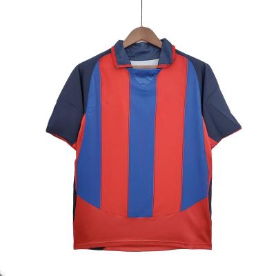 China Shirts & Custom High Quality Club Uniforms Retro Vintage Top Sublimation Team Soccer Shirts Soccer Polo Shirt for sale