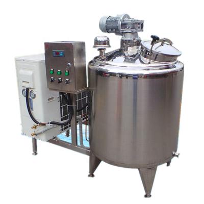 China Beverage Dairy Milk Processing Machinery Storage Tank Milk Cooling Industrial Cooling Equipment for sale