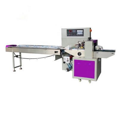 China Automatic Horizontal Food Flowpack Packaging Machine Soap Flow Wrapper Sealing Machine for sale