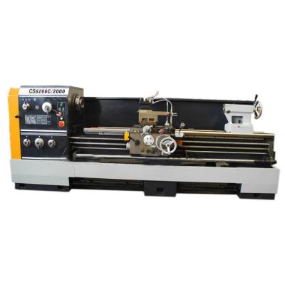 China CS Series 2000mm Bed Length Metal Lathe Machinery Repair Shops CS6266C for sale