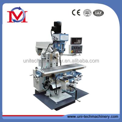 China ZX6350A Universal Metal Horizontal Vertical Milling Machine 1250x320mm for sale