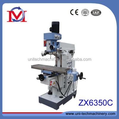 China ZX6350C universal milling drilling machine for metal 1120x280mm; 1000x280mm for sale