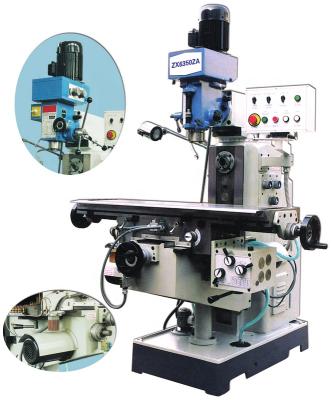 China Machinery repair shops high precision horizontal and vertical drilling milling machine ZX6350ZA for sale