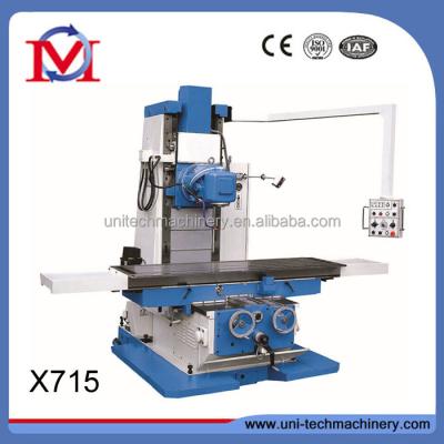 China X715 Heavy Duty Type Universal Pivot Head Bed Milling Machine 2100x500mm for sale