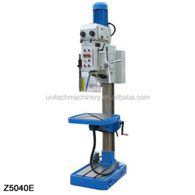 China Milling Drilling Tapping Driving Z5040E Automatic Vertical Chamfering Drilling Machine , Gear Drive Press Machine for sale