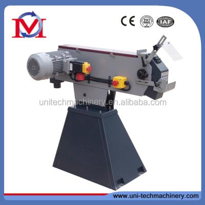 China 600-1200mm 75mm Belt Width Metal Belt Sander for sale