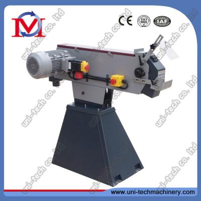 China 600-1200mm 75mm and 105mm bench metal belt sander for sale