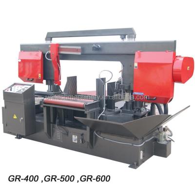 China GR-500 Angle Cutting 45 Degree Horizontal Metal Cutting Strip Saw 5800x41x1.3mm for sale