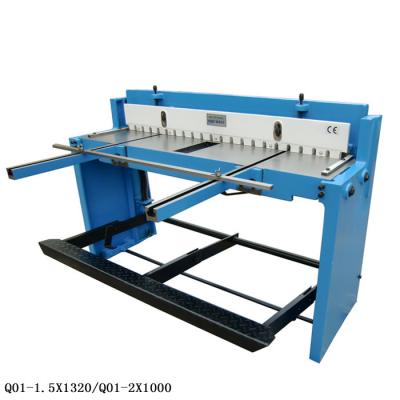 China Factory Q01 Metal Pedal Foot Operated Shear Machine for sale