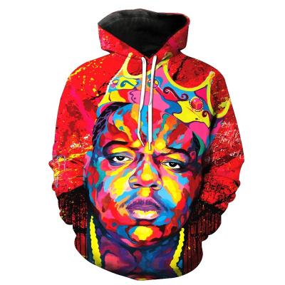 China Anti Wrinkle Anti Wrinkle All Over Print Polyester Sweatshirts Hooded Mens 3D Custom Printed Long Sleeve Hoodies for sale