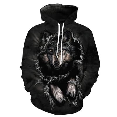 China Wholesale Custom 1pc Anti-Wrinkle Anti-Wrinkle 3D Printed Hoodies Sweatshirt Pullover Hoodies Dropship for sale