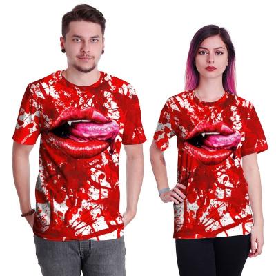 China Wholesale Fashion OEM LOGO Polyester Bulk Custom Design Anti-Wrinkle Anti-Wrinkle All Over White Sublimation Printing Unisex Men Sport Graphic T-Shirt for sale