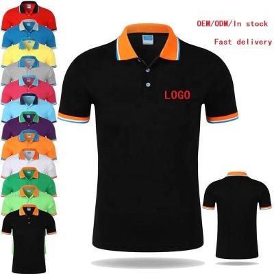 China Custom Wholesale Cheap Anti-Wrinkle High Quality Men's Polo Shirt Embroidery Tee S-3XL Anti-Wrinkle OEM/LOGO/Dropship or Factory Polo Shirts Logo Printing for sale