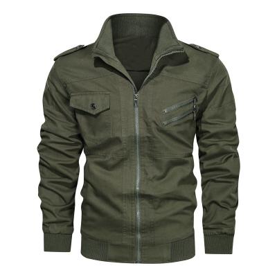 China Breathable Men's Water Wash Cotton Jacket Outerwear Spring And Autumn Thin Coat for sale