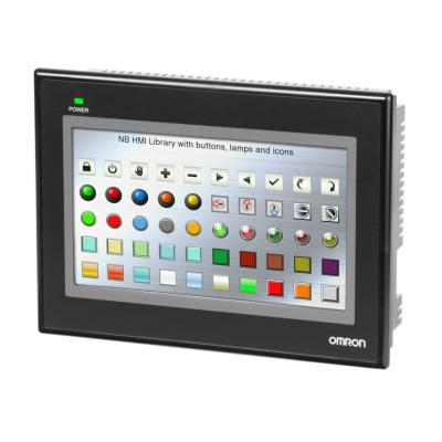 China NB7W-TW01B HMI pantalla táctil 7 pulgadas Interfaz de máquina humana en stock en venta