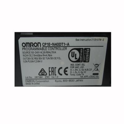 中国 24V DCのリレーOmron PLC CP1Eのアナログ入力モジュールCP1E-N40DR-A 販売のため