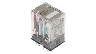 Κίνα Μονοδιεγερτικός ηλεκτρονόμος Omron My2n 24vdc 220vac 12vac με το δείκτη των οδηγήσεων προς πώληση