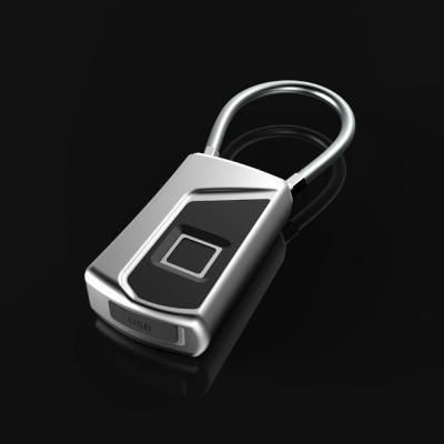 China Wholesale Zinc Alloy Body High Security Locker Drawer Backpack Bags Waterproof Mini Keyless Padlock Fingerprint Cabinet Smart Lock for sale