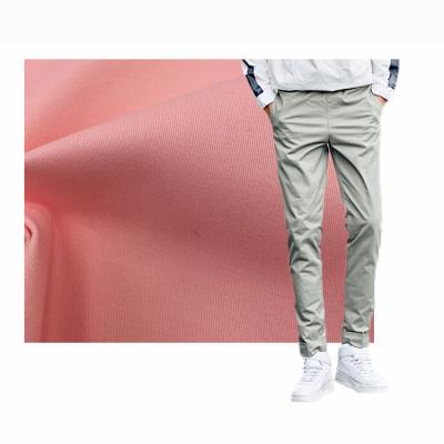 China A1084 Woven Brushed Sueded Cotton 40*32 Stretch Chino Twill Fabric 230gsm For Khaki Pants for sale