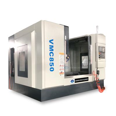 China Machinery Repairs Workshop China High Precision 5 Axis CNC Milling Machine VMC850 Vertical Machining Center for sale