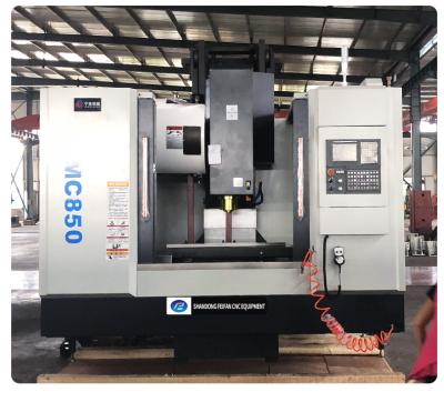 China Machinery Repairs Workshop 3 Axis 4 Axis Vertical CNC Turning Machining Counter Milling Center Lathe Machine Price Vmc850 for sale