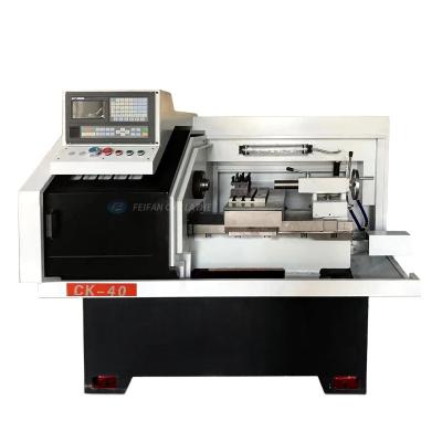 China Machinery Repairs Workshop China High Precision CNC Lathe Center Turning Inclined Bed for sale